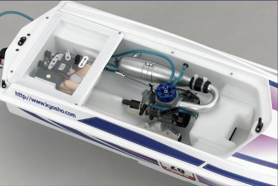 Kysoho Sunstorm GP 1000 - Radio Controlled (RC) Boat - Πατήστε στην εικόνα για να κλείσει