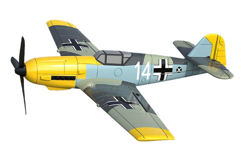 Volantex Messerschmitt BF109 400MM Brushed Gyro EPP RTF RC Plane - Πατήστε στην εικόνα για να κλείσει