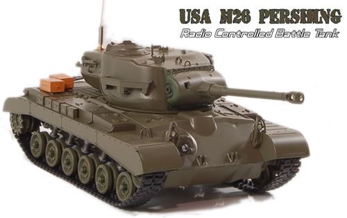 M26 Pershing Radio Controlled Tank - Κλίμακα 1/30 - Πατήστε στην εικόνα για να κλείσει