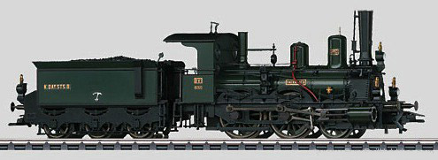 K.Bay.Sts.B. class B VI Steam Locomotive w/Tender with Sound (L) - Click Image to Close