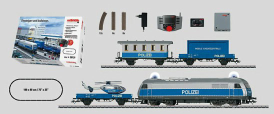 Police Digital Starter Set 230 Volts - Marklin