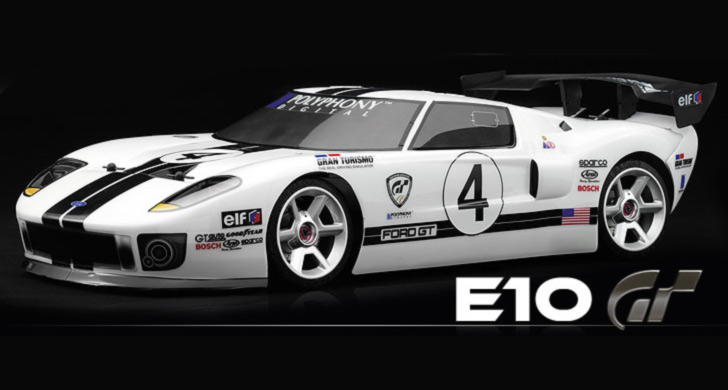 HPI E10 RTR Ford GT LN Race car -200mm