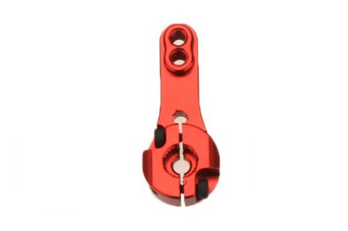 25T M3 Metal RC Servo Arm Horn Red - Πατήστε στην εικόνα για να κλείσει