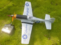 P51-D Warbird 4CH Electric Radio Controlled Airplane