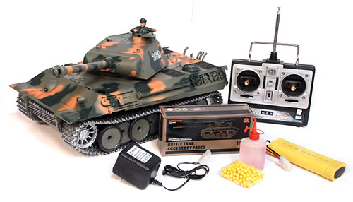 1/16 Panther, Radio Controlled (RC) Tank - PRO VERSION - Πατήστε στην εικόνα για να κλείσει