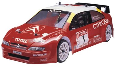 1:8 PAINTED BODY SHELL XSARA CITROEN (Καπάκι Βαμμένο)