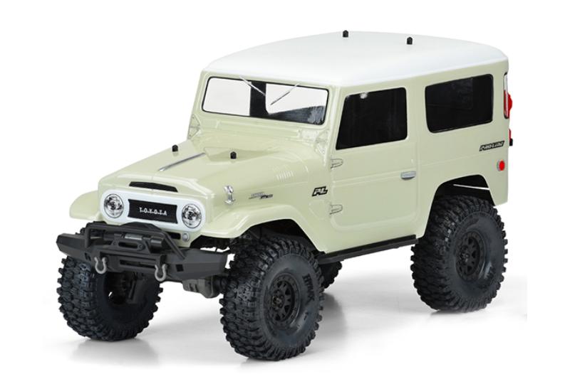 PROLINE 1965 FJ40 TOYOTA LAND CRUISER CLEAR BODY FOR TRX-4 - Click Image to Close