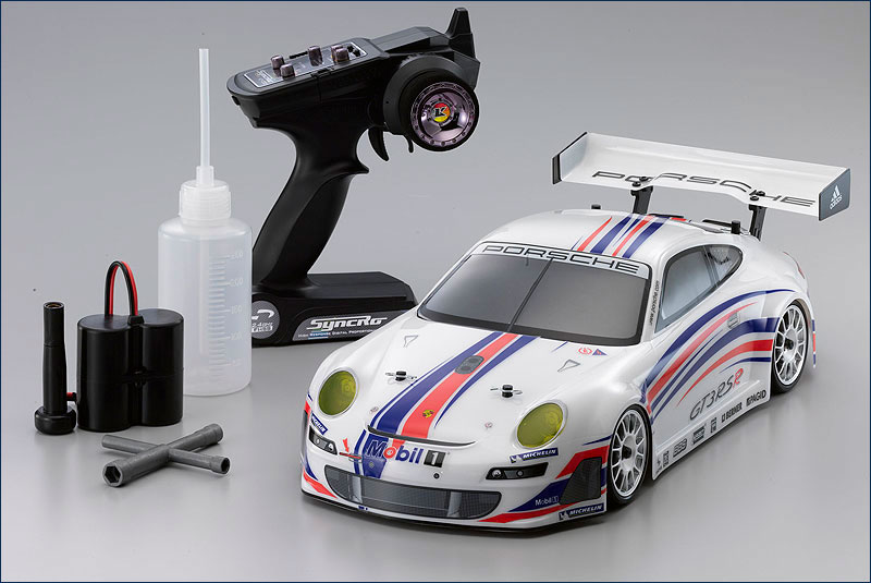 FAZER Porsche 911 GT3 RSR 2.4GHZ GP 4WD, Kyosho - Πατήστε στην εικόνα για να κλείσει