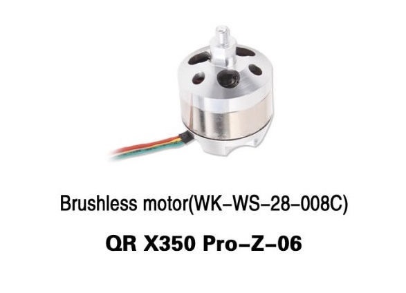 Brushless motor(WK-WS-28-008C) FOR QR X350 Pro - Click Image to Close