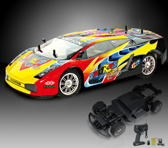 1:10 Scale radio control sports car - Click Image to Close