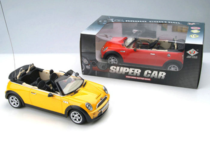 Remote control car fans Convertible Mini Cooper