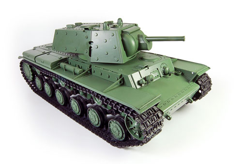 1/16 Russian KV-1 Radio Controlled Tank With Smoke - Sound - Click Image to Close