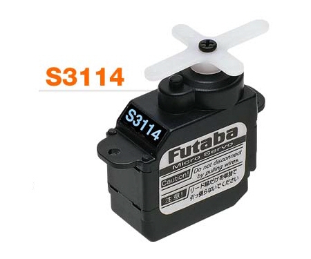 Futaba S3114 Micro High-Torque Servo - Πατήστε στην εικόνα για να κλείσει