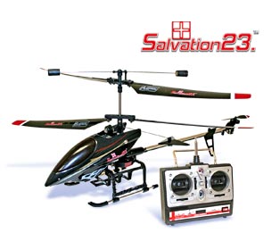 SALVATION 23, RC HELICOPTER, ELECTRIC