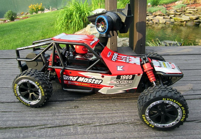 Kyosho Sand Master ReadySet RC Buggy - Πατήστε στην εικόνα για να κλείσει