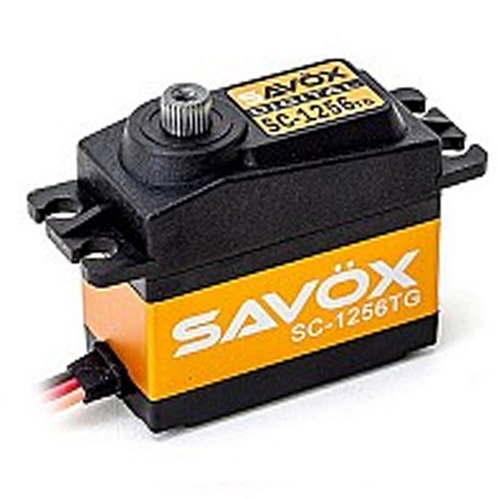 SAVOX HIGH TORQUE CORELESS DIGITAL SERVO 20KG@6.0V - Click Image to Close