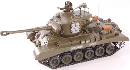 1/16 M26 Pershing Snow Leopard BB Radio Controlled Tanks - Click Image to Close