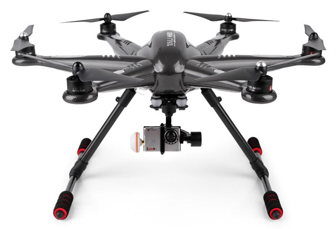 WALKERA TALI H500 Black Edtition RTF FPV F12E - ILook+ 3D Gimbal