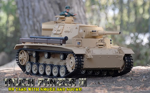 1/16 Tauchpanzer Τηλεκατευθυνόμενα Τανκς με Καπνό και Ήχο