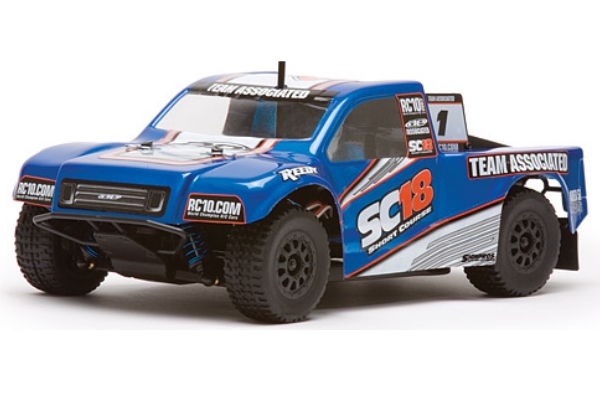 Team Associated SC18 - RTR 1:18 Scale Ready to Run 4WD Electric - Πατήστε στην εικόνα για να κλείσει