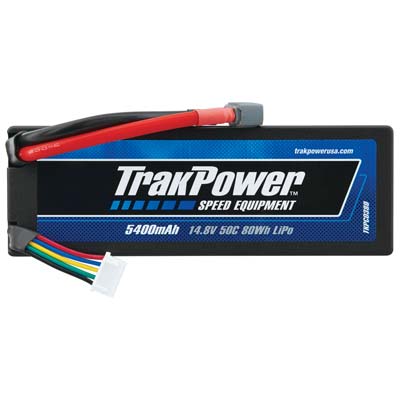 TrakPower LiPo 4S 14.8V 5400mAh 50C Hard Case Star