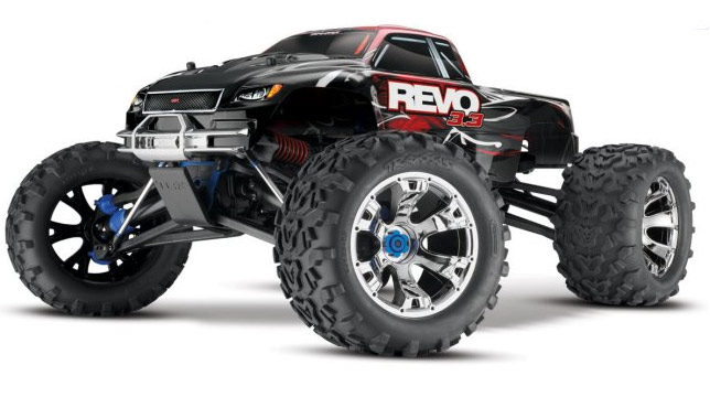 Traxxas Revo 3.3 4wd RTR, Nitro Monster, RC Truck - Πατήστε στην εικόνα για να κλείσει