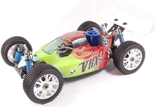 HBX VRX-2 - Fully Built 1/8th Scale Nitro Radio Controlled Rally