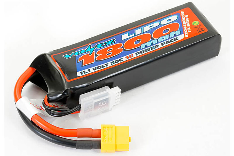 VOLTZ 1800MAH 11.1V 30C LIPO BATTERY W/XT60