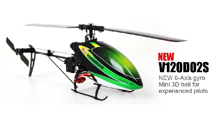 Walkera New V120D02S 3D RC Helicopter - Πατήστε στην εικόνα για να κλείσει