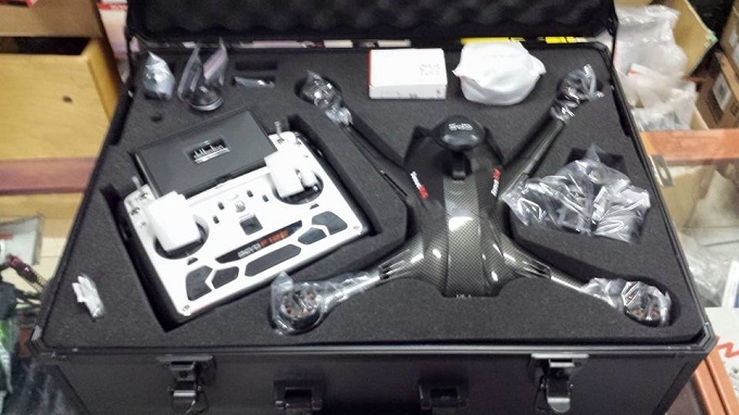 Walkera Scout X4 in Aluminium Carry Case