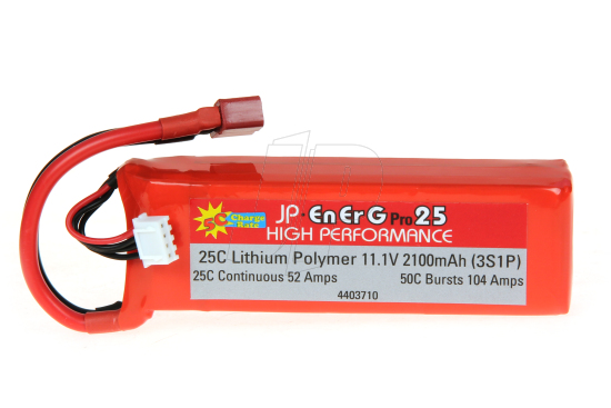 ENERG-PRO 25C LIPO 2100 (3S1P) 5C CHARGE (XH)