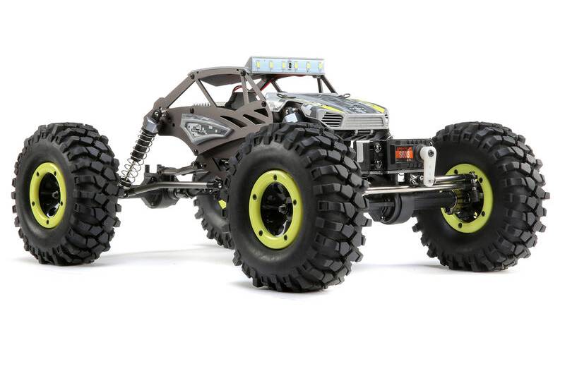 RC Crawler 1/18 Temper 4WD Gen 2 Brushed RTR, Yellow Int