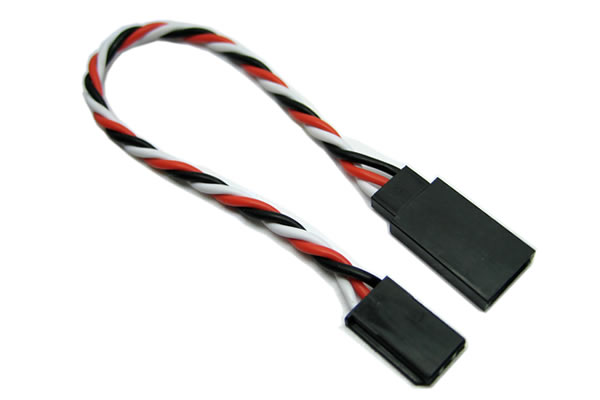 10cm Etronix 22AWG Futaba Twisted Extension Wire