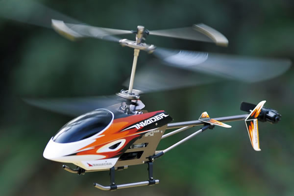 RC Helicopters, Hubsan Invader Co-axial RTF with 2.4GHz Radio S