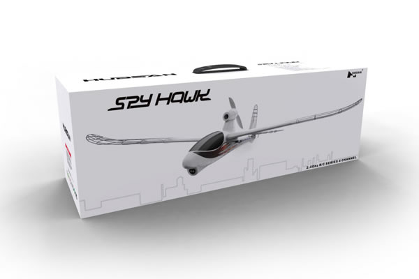 Hubsan Spyhawk Τηλεκατευθυνόμενο Ανεμόπτερο με 2.4Ghz Τηλεκατεύθ