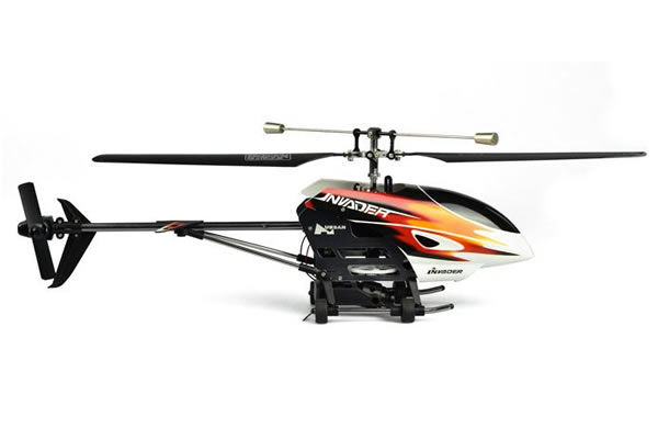 Hubsan FPV Invader Fixed Pitch RC Helicopter with 2.4Ghz Radio S