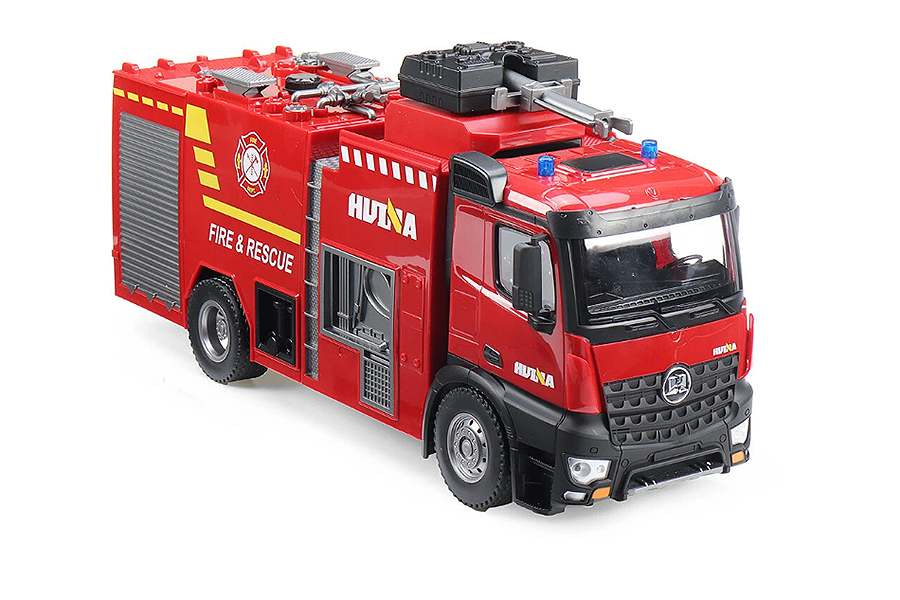 HUINA 1/14 RC FIRE TRUCK WITH POWERFUL HOSE