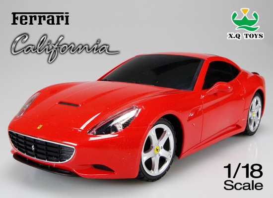 RC Ferrari California - Licensed Radio Control Car (Red)