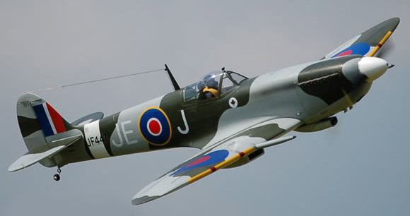 Top Gun Supermarine Spitfire MkIX ARF RC Αεροπλάνο - Πατήστε στην εικόνα για να κλείσει