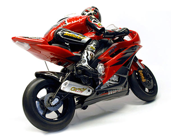 1:5 Scale RTR Electric RC Motorcycle Ni-cd 9.6v 500mah