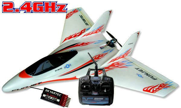 Skyfun Delta-Wing RC Plane with Mixing Function RTF 2.4GHz