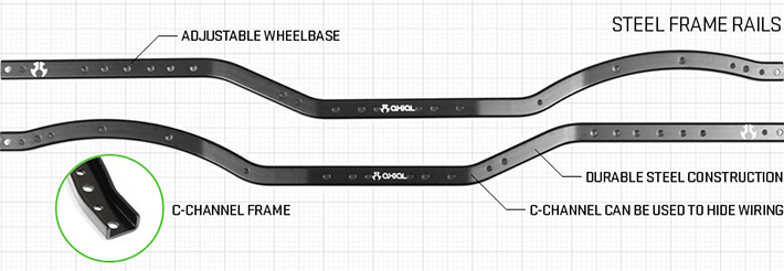 Axial SCX10 II Jeep Cherokee Chassis