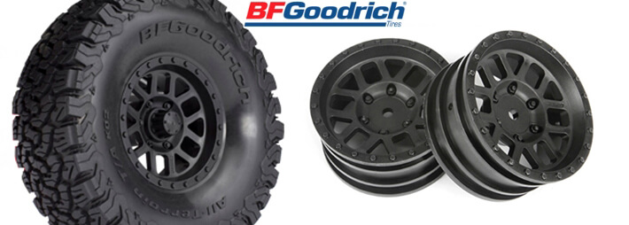 1.9 BFGoodrich All-Terrain T/A KO2 Tires and Method Mesh Wheels