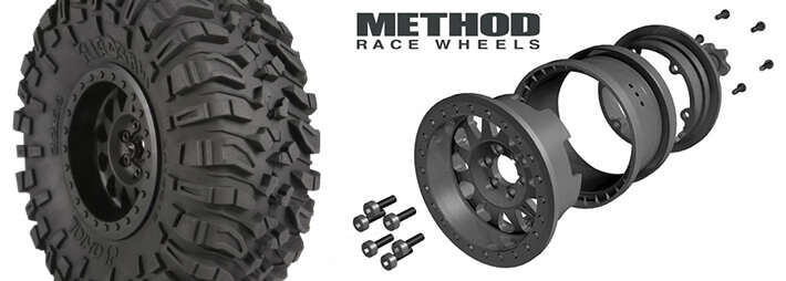 2.2 Ripsaw Tyres and Method Race Wheels